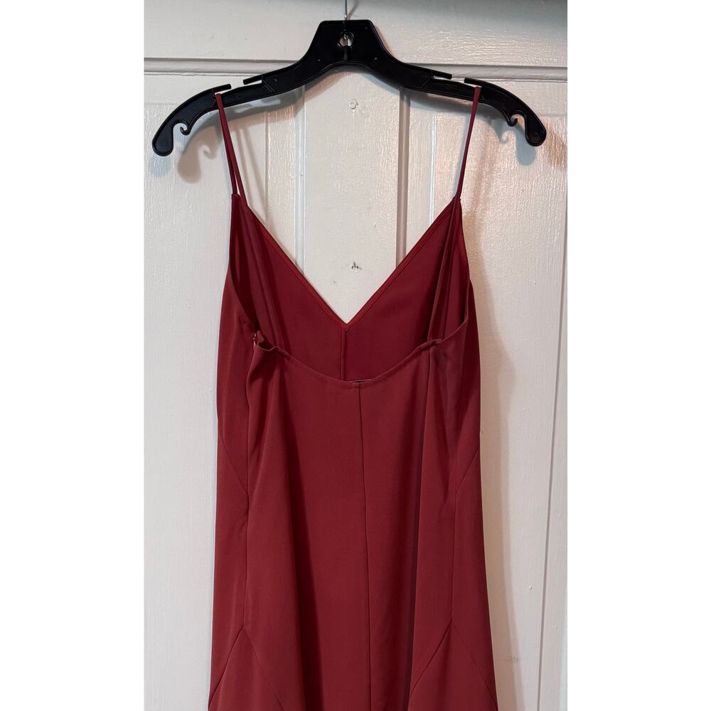 NWT Thakoon Rust Orange Slip Dress Size 4 - Picture 9 of 12